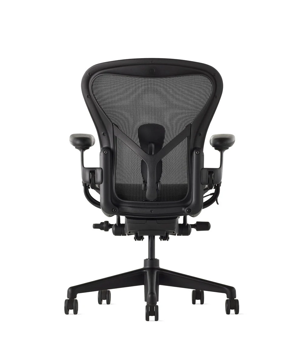 Aeron Onyx/Onyx bureaustoel - Image 4