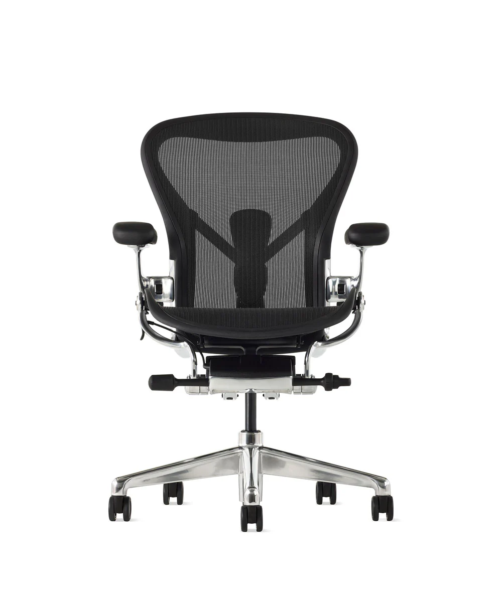 Aeron bureaustoel* Onyx/Gepolijst - Image 3