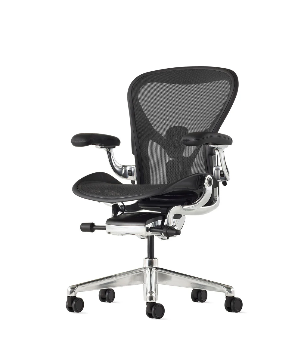 Aeron bureaustoel* Onyx/Gepolijst - Image 5