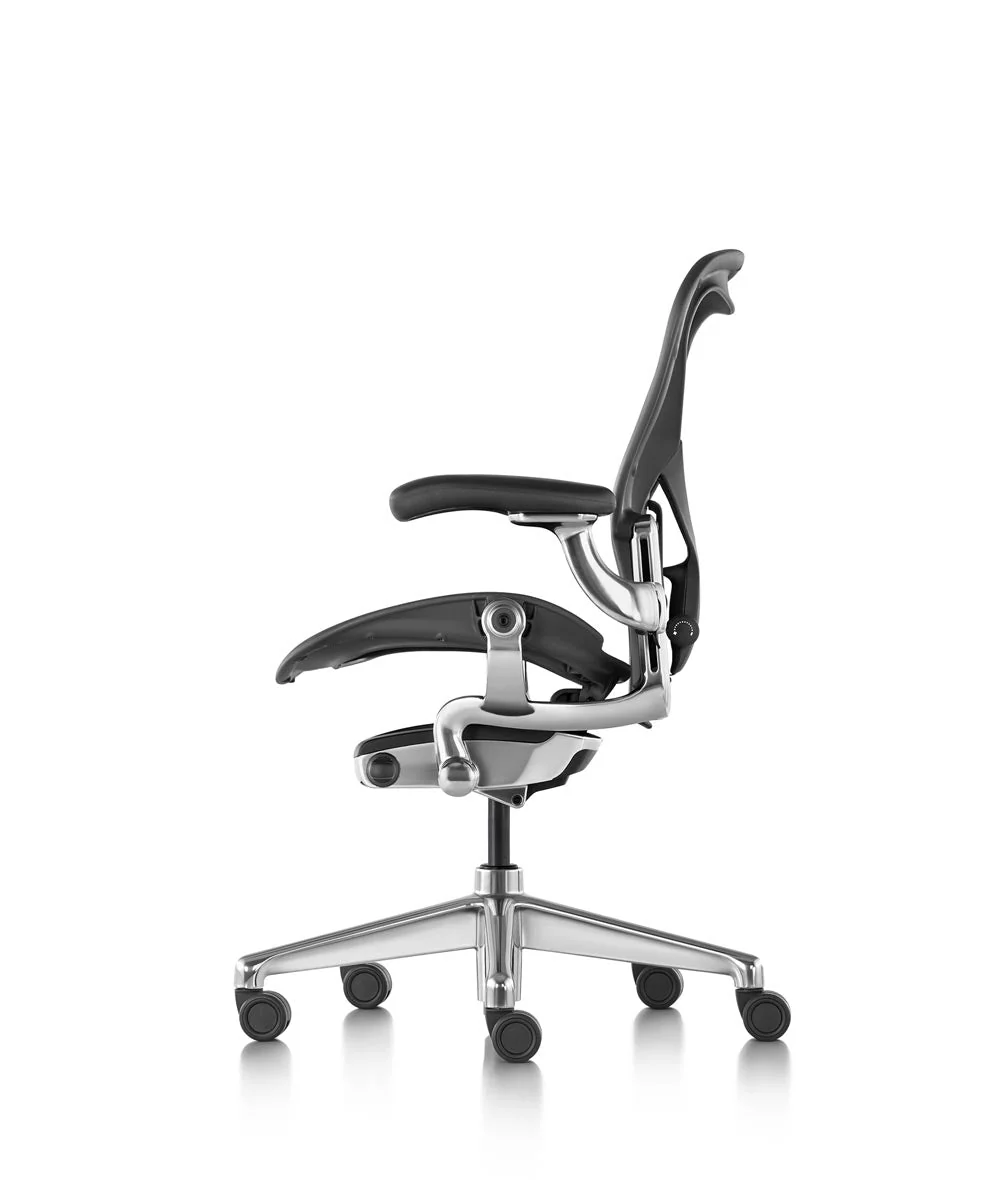 Aeron Graphite/Gepolijst bureaustoel - Image 4