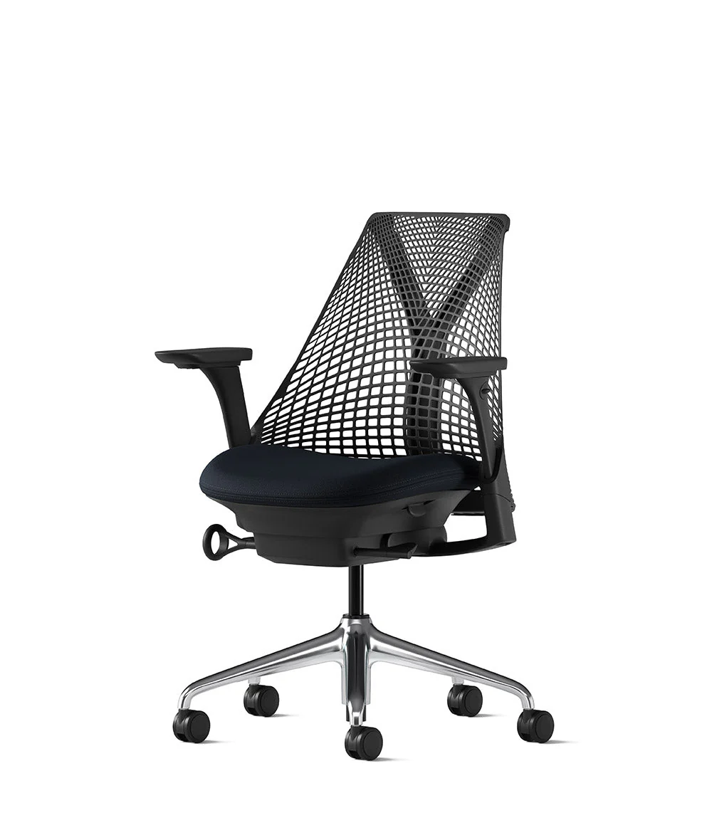 Sayl bureaustoel* zwart gepolijste - Image 11