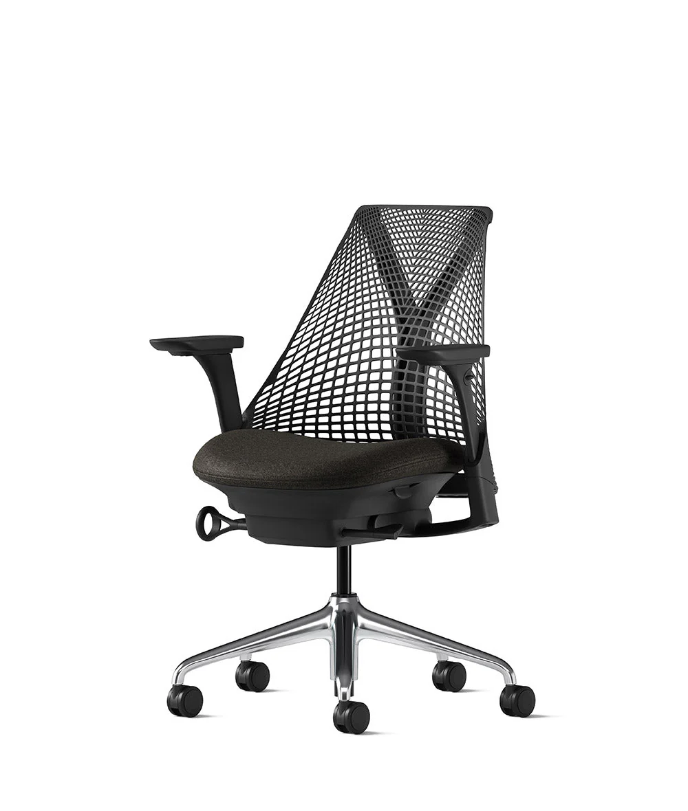 Sayl bureaustoel* zwart gepolijste - Image 3