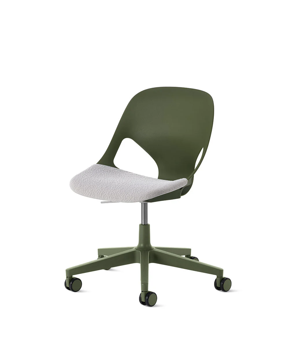 Zeph-stoel zonder armleuningen*Olive - Image 4