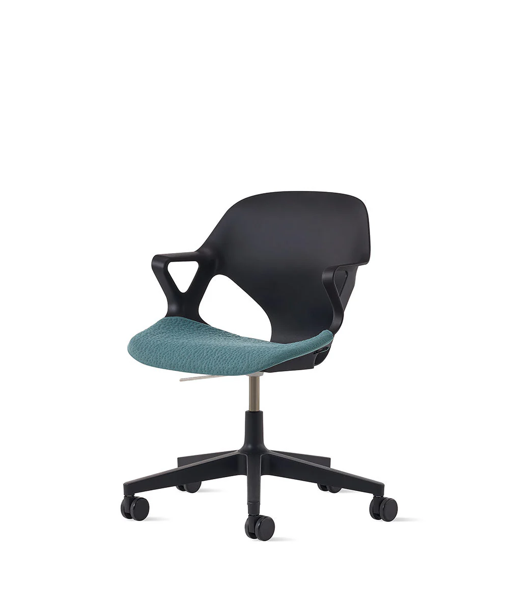 Zeph-stoel vaste armleuningen*Zwart - Image 10