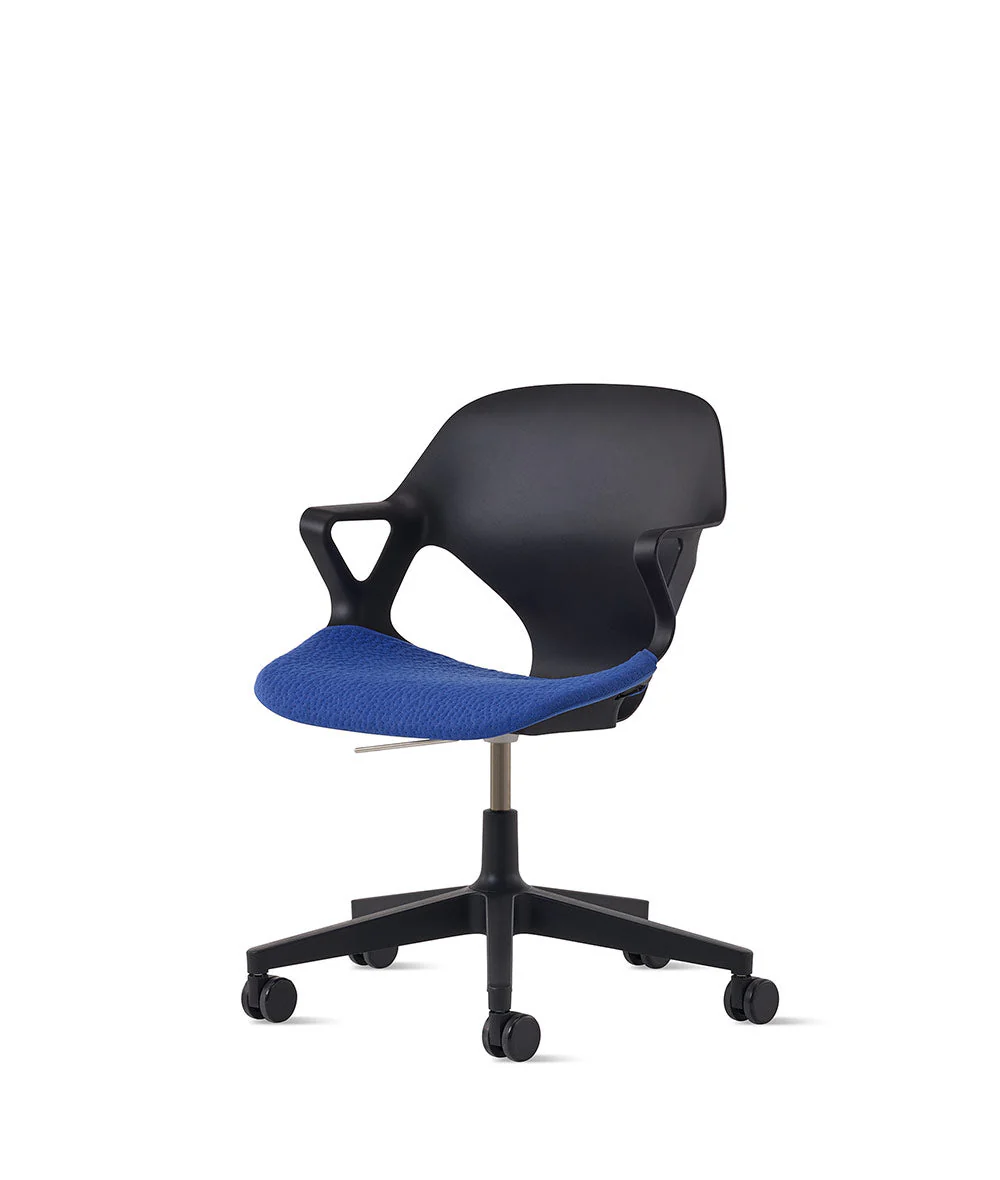 Zeph-stoel vaste armleuningen*Zwart - Image 12