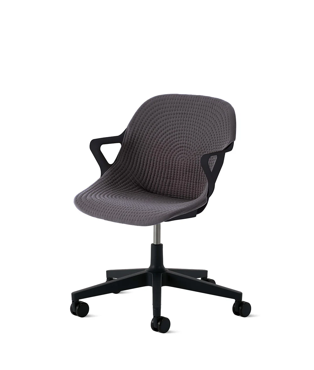 Zeph-stoel vaste armleuningen*Zwart - Image 30