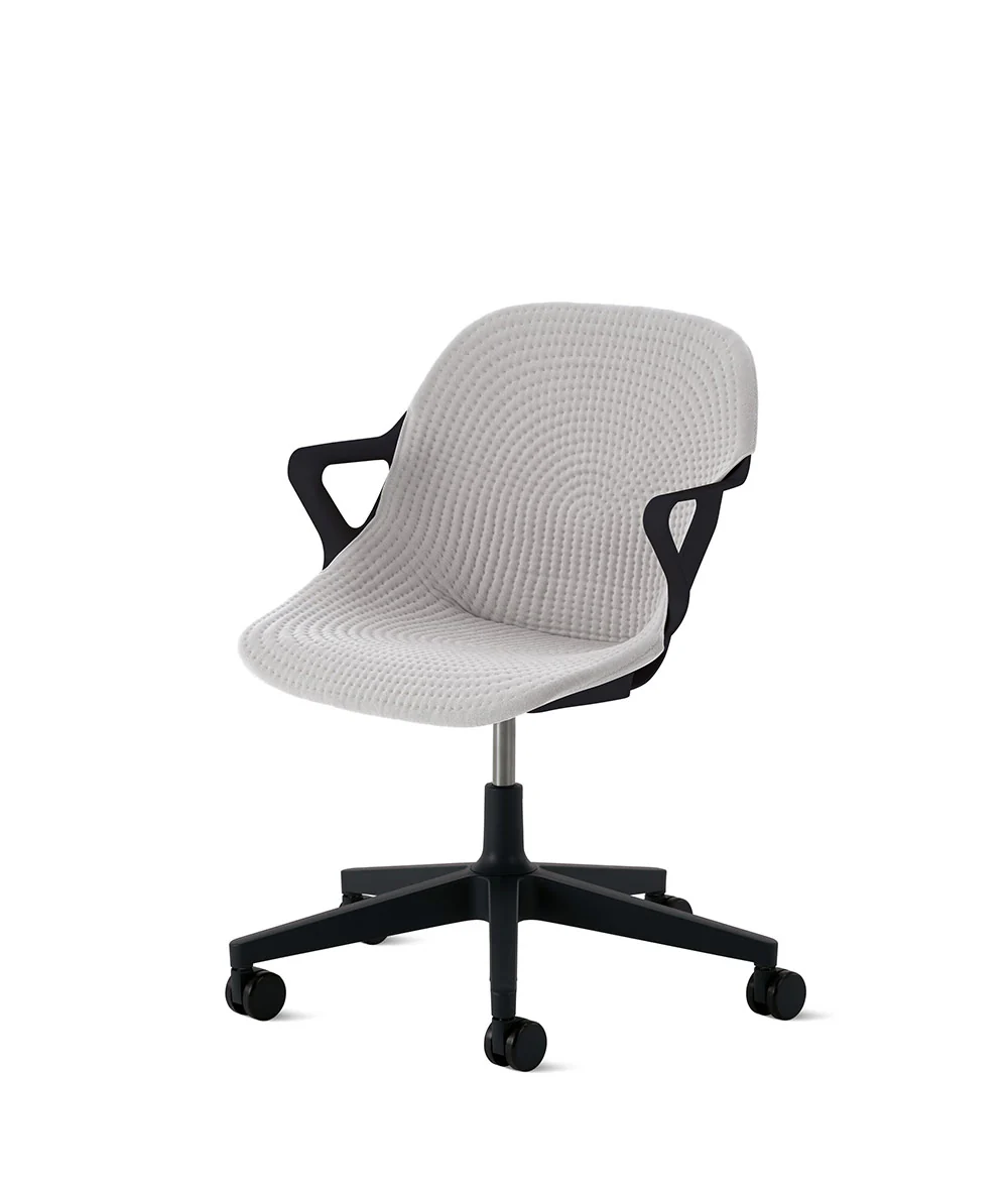 Zeph-stoel vaste armleuningen*Zwart - Image 32