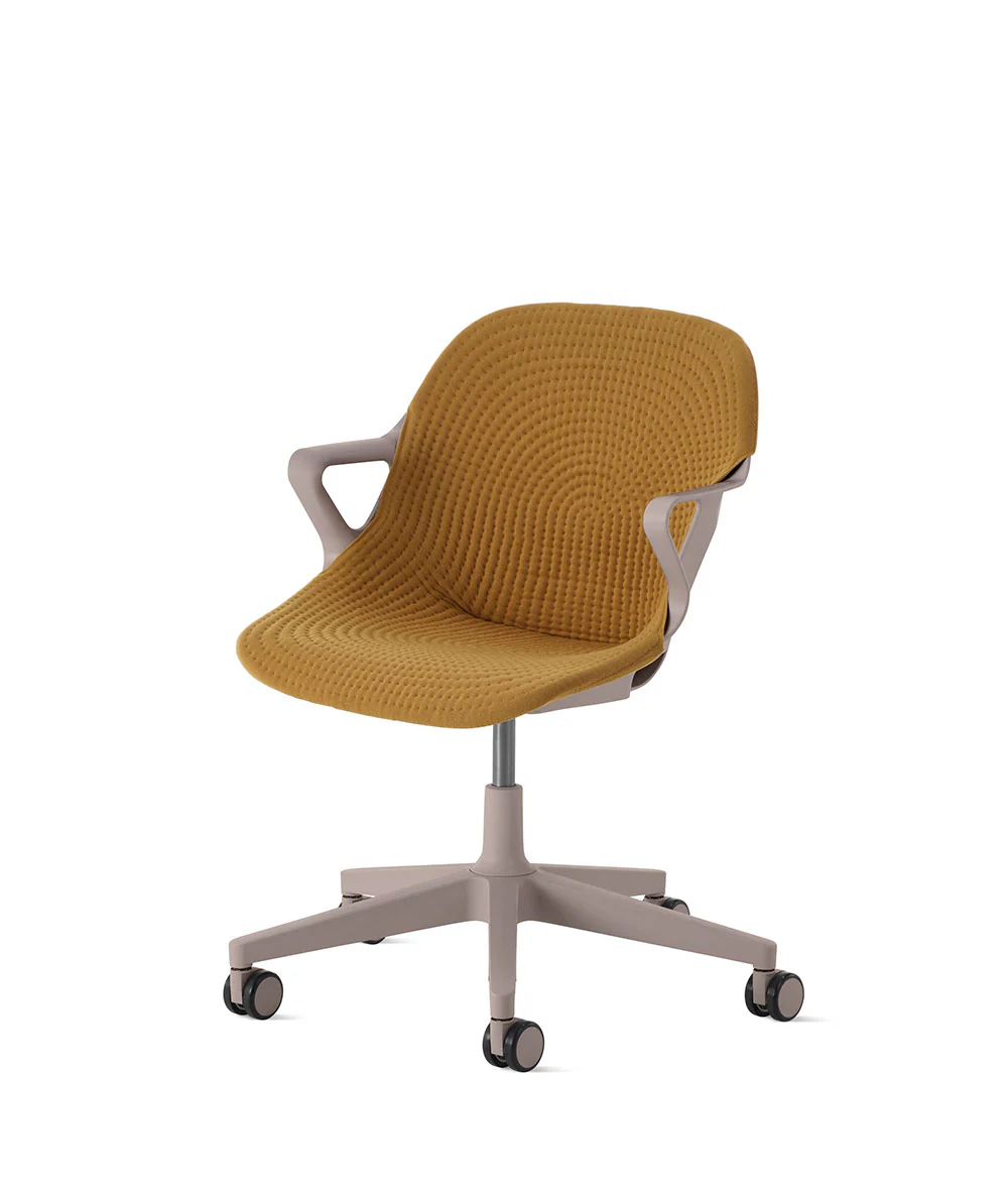 Zeph-stoel vaste armleuningen*Cocoa - Image 40