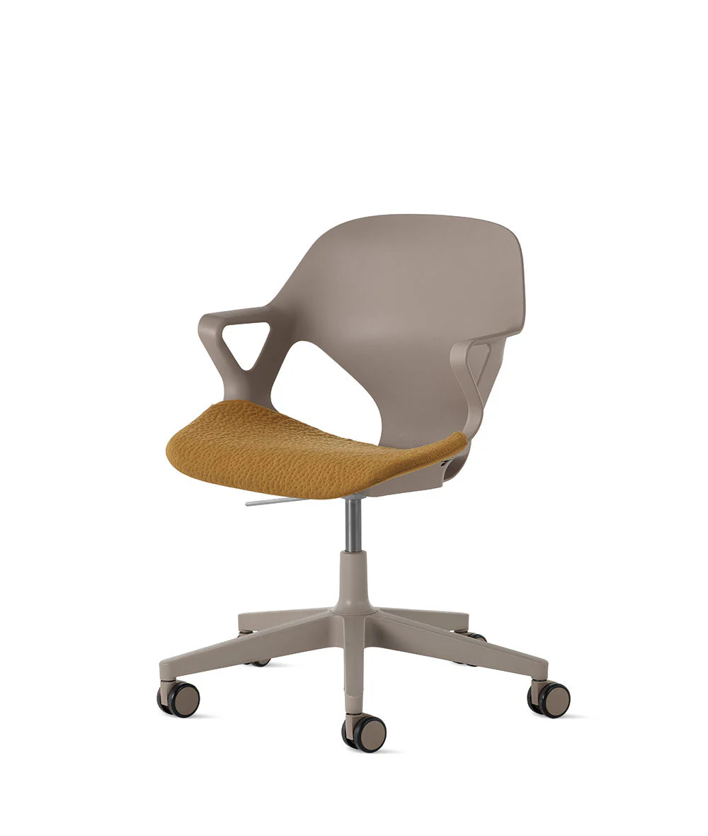 Zeph-stoel vaste armleuningen*Cocoa - Image 8