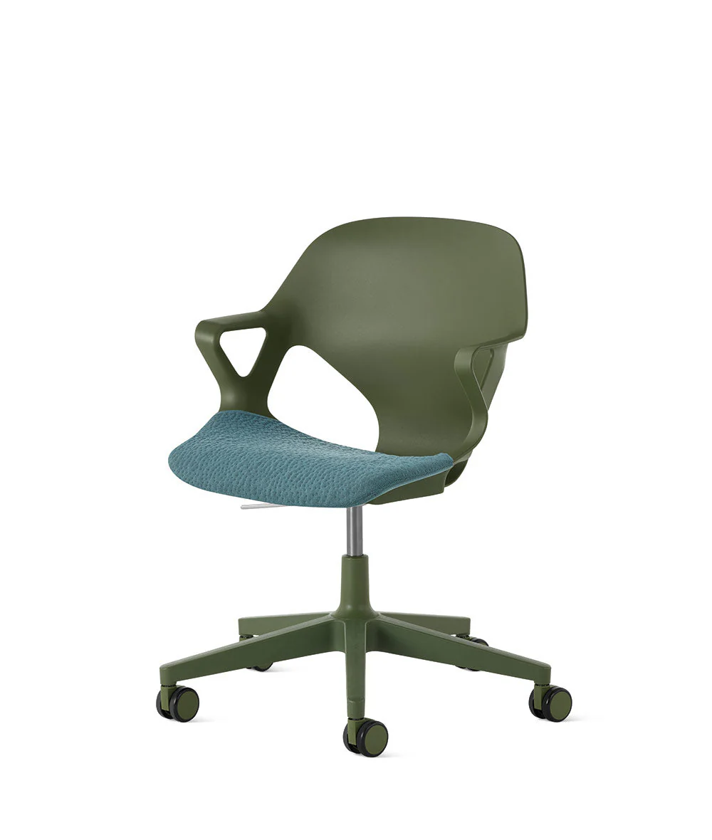Zeph-stoel vaste armleuningen*Olive - Image 10