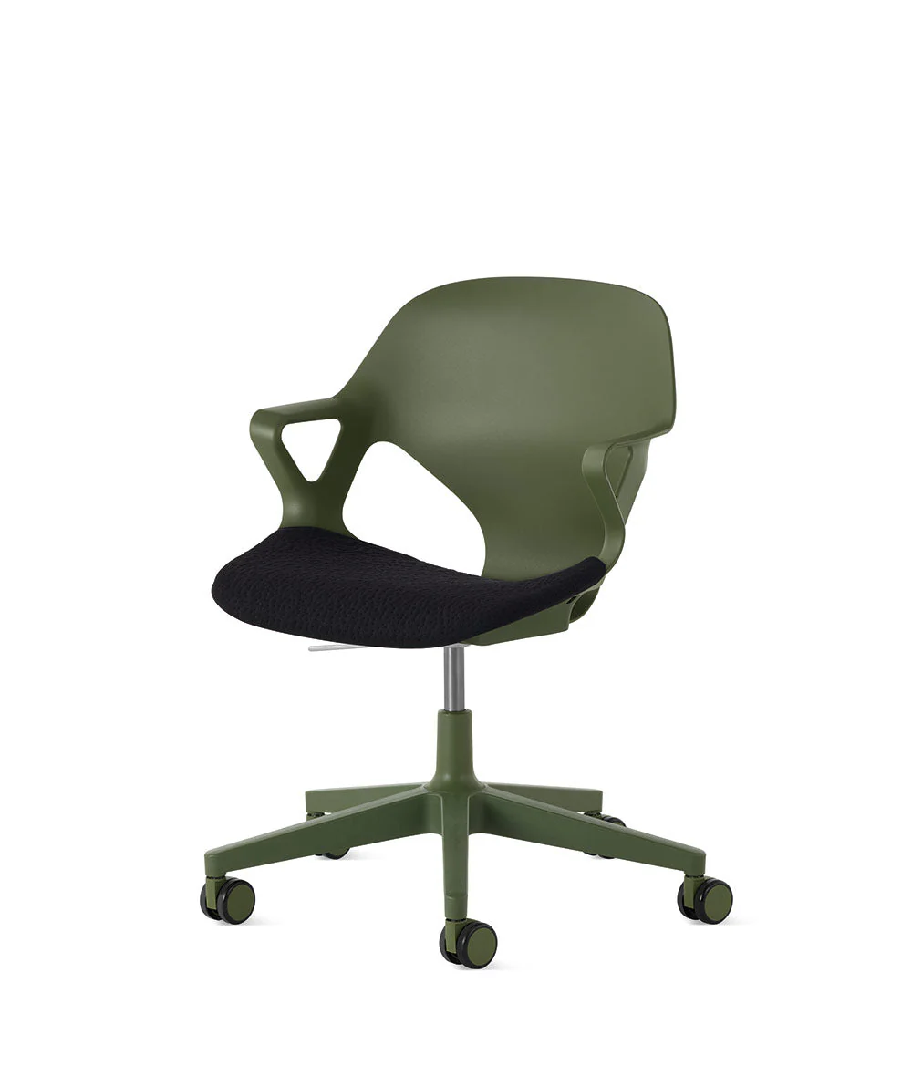 Zeph-stoel vaste armleuningen*Olive - Image 2