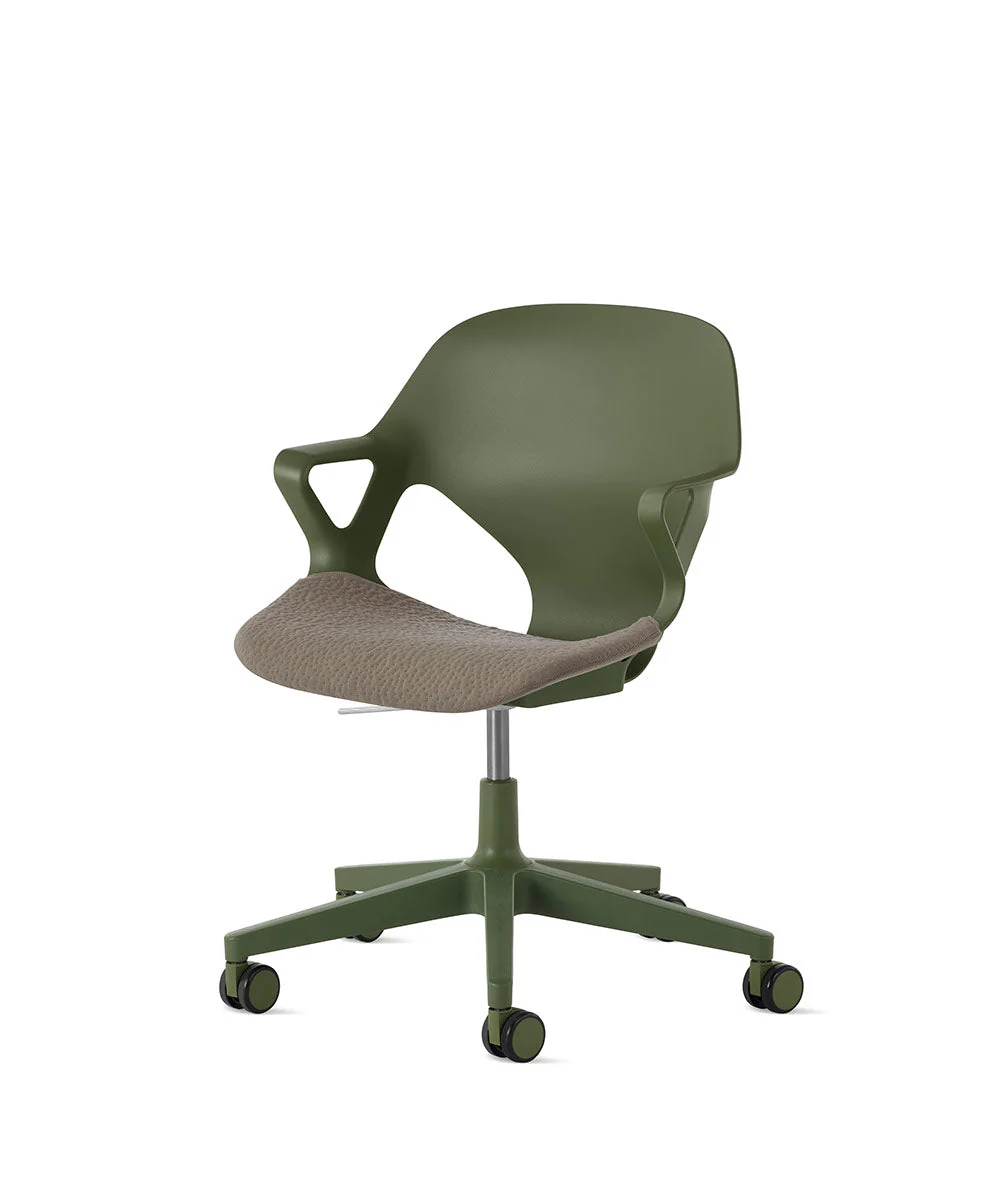 Zeph-stoel vaste armleuningen*Olive - Image 6